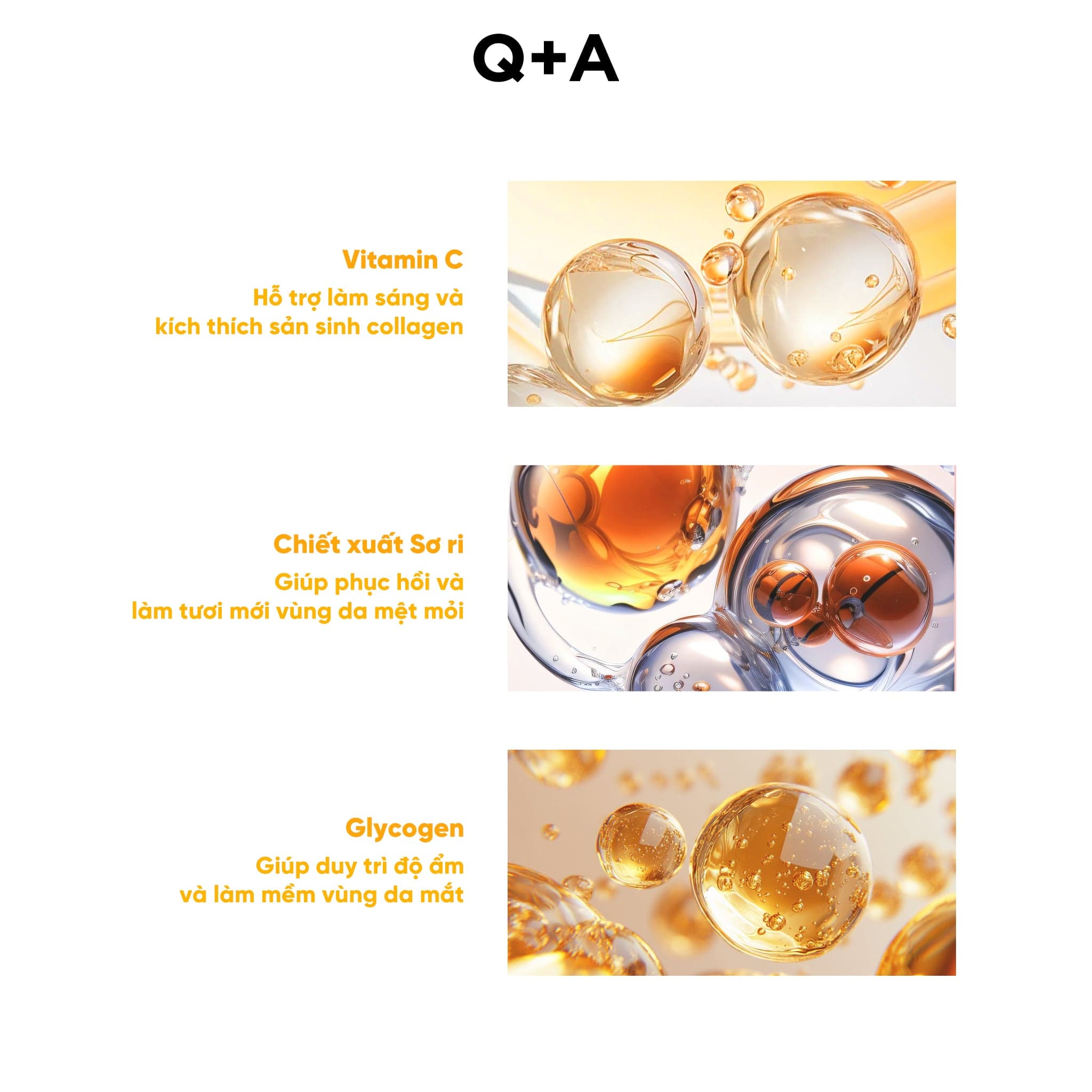 Q+A Kem dưỡng da vùng mắt Vitamin C Eye Cream 15ml thumb 6