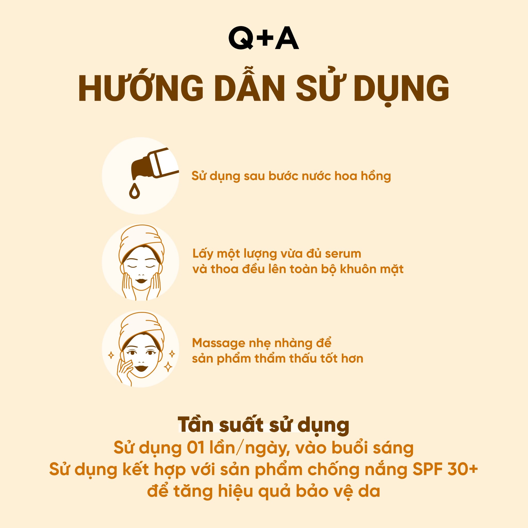 Q+A Tinh chất Vitamin C Brightening Serum 30ml 7