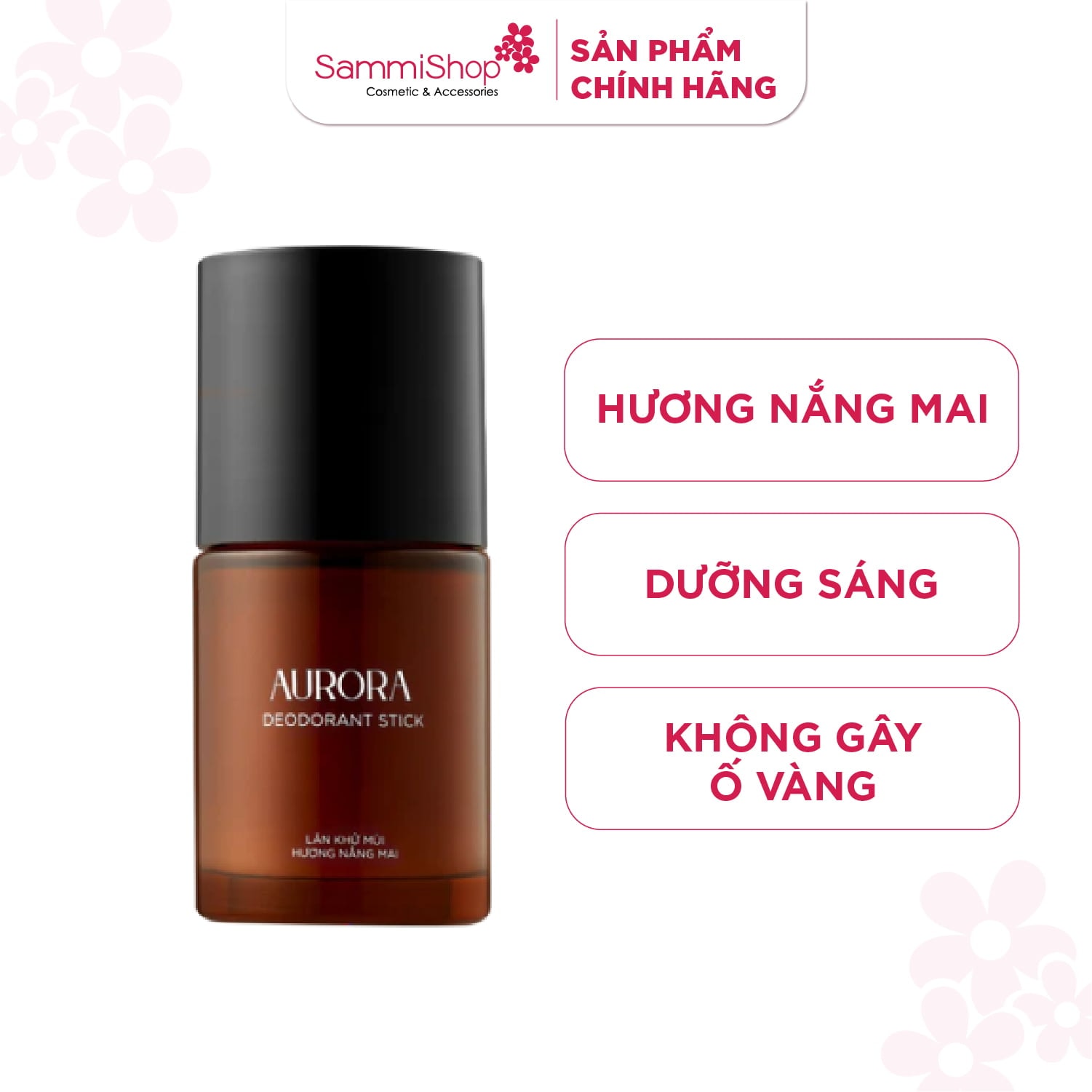 Skinlax Lăn khử mùi hương nắng mai Aurora Deodorant Stick 30ml 1