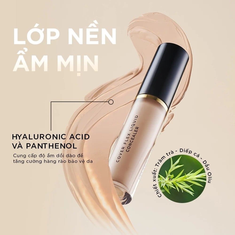 BOM Kem che khuyết điểm Cover Flex Liquid Concealer thumb 4