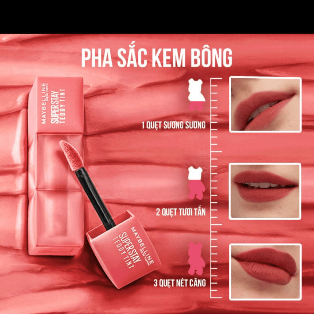 Maybelline Son kem Superstay Teddy Tint thumb 3