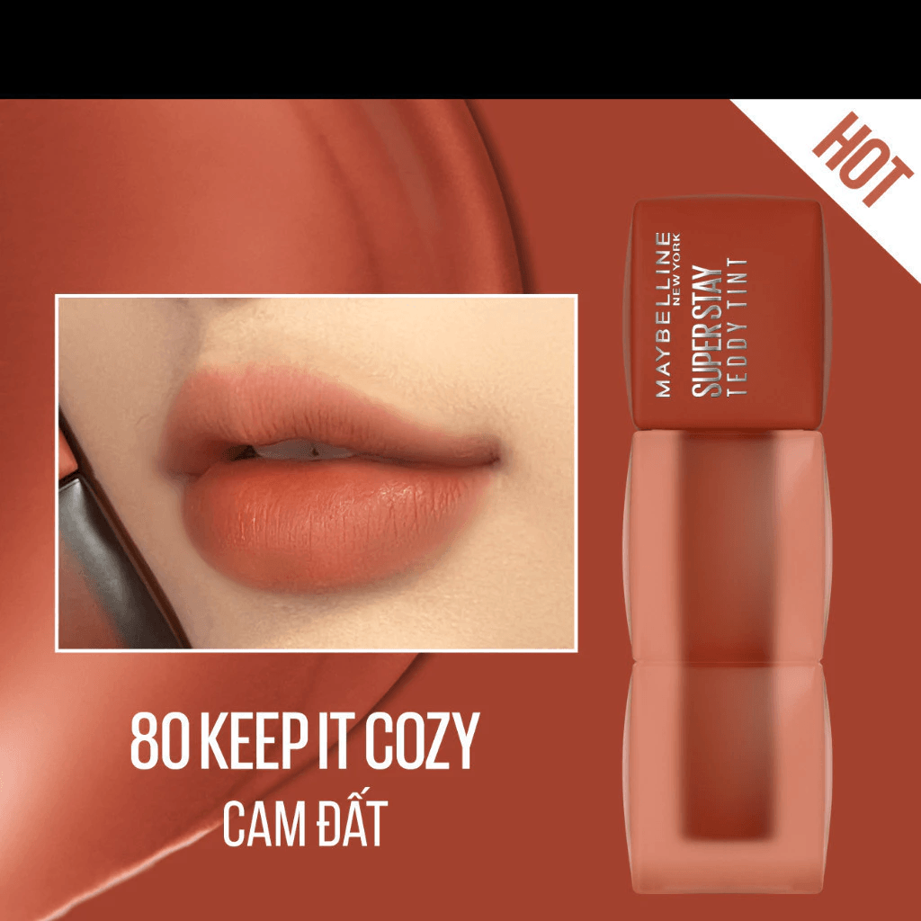 Maybelline Son kem Superstay Teddy Tint 7