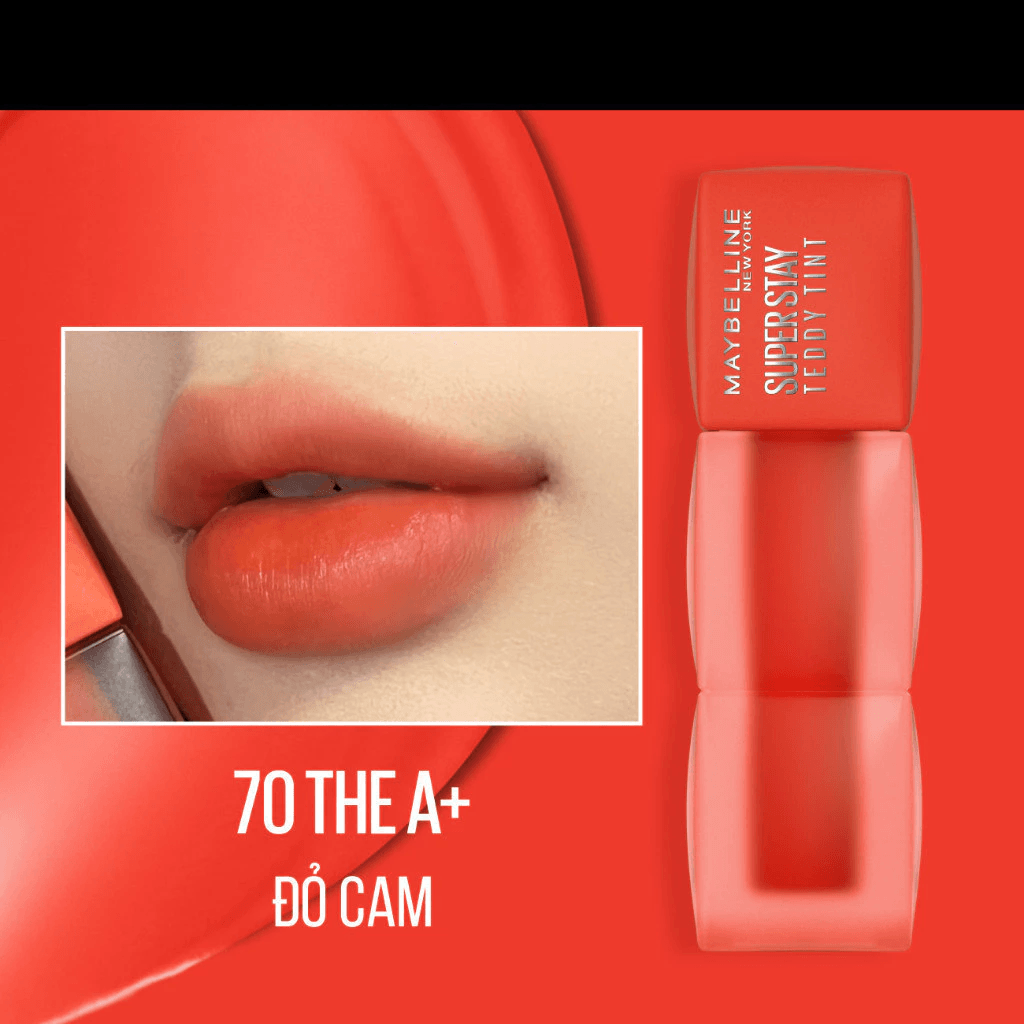 Maybelline Son kem Superstay Teddy Tint 10