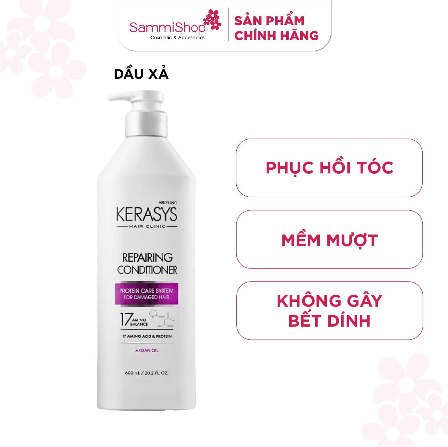 Kerasys Dầu xả Repairing Conditioner 600ml 1