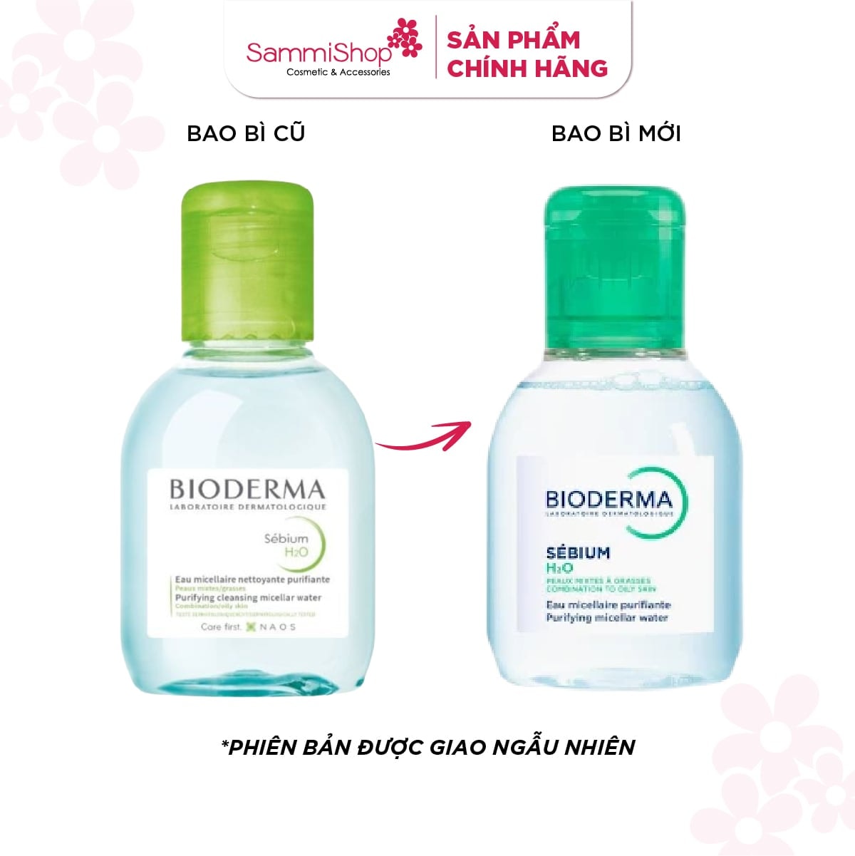 Bioderma Nước tẩy trang Sebium H2O 100 ml 2