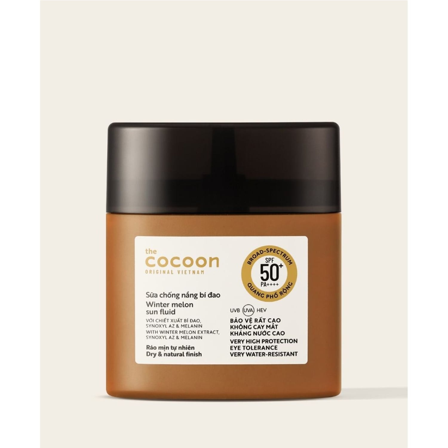 Cocoon Sữa chống nắng bí đao Winter Melon Sun Fluid 50ml 2