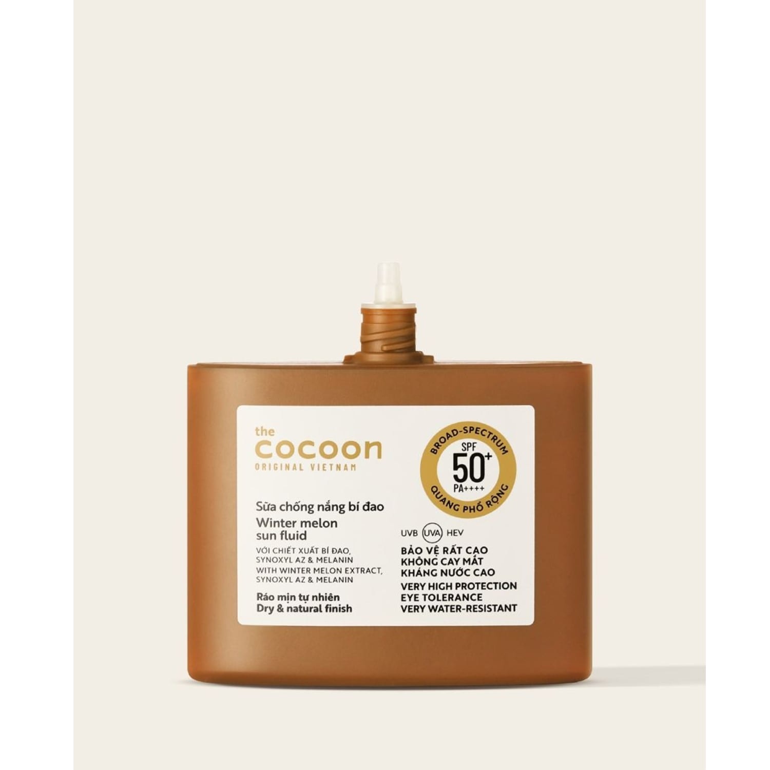 Cocoon Sữa chống nắng bí đao Winter Melon Sun Fluid 50ml 3