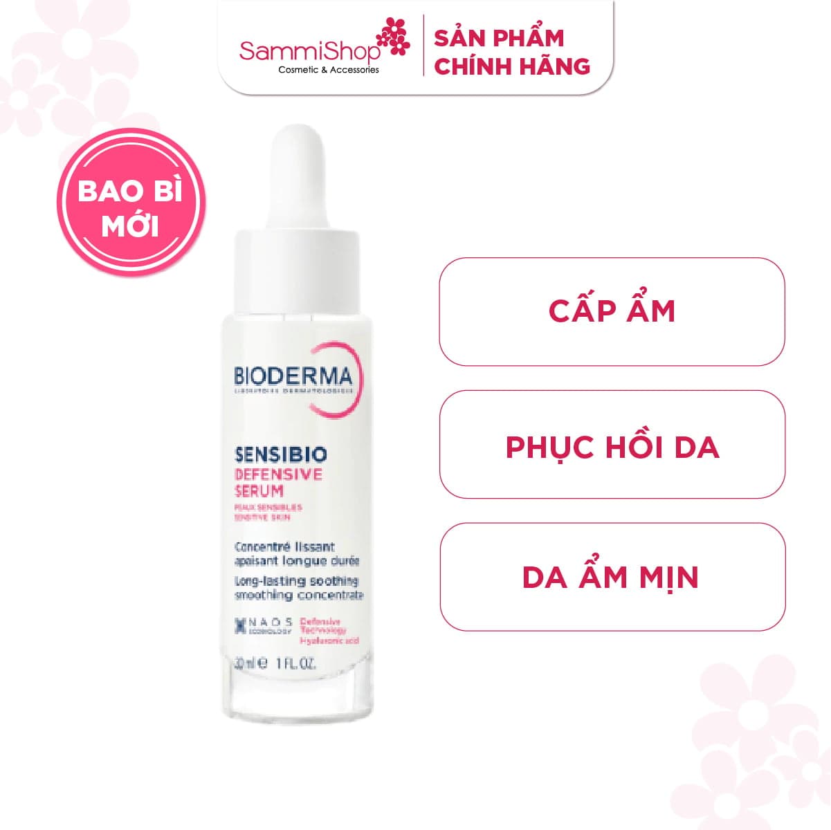 Bioderma Tinh chất Sensibio Defensive Serum 30ml thumb 1