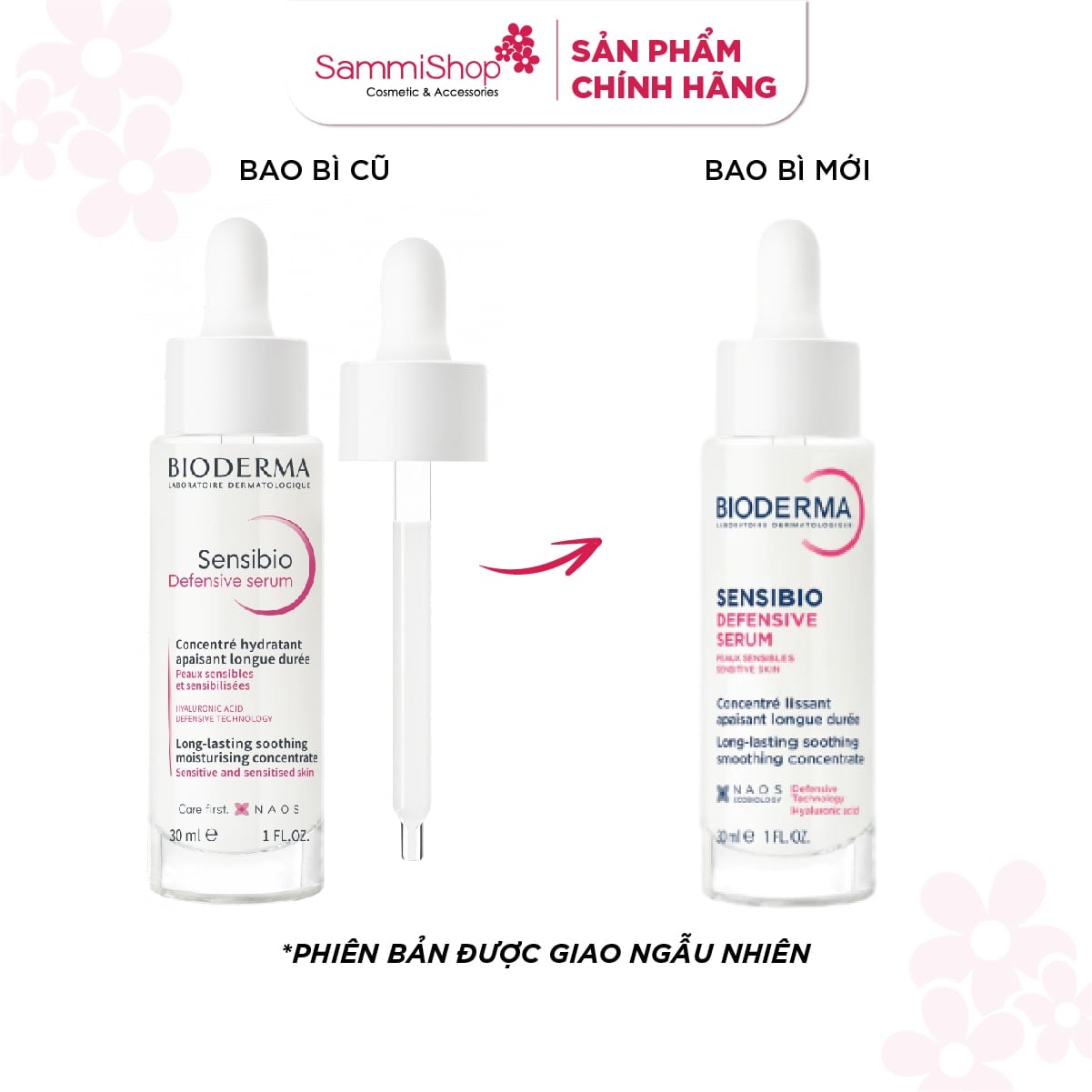 Bioderma Tinh chất Sensibio Defensive Serum 30ml 2