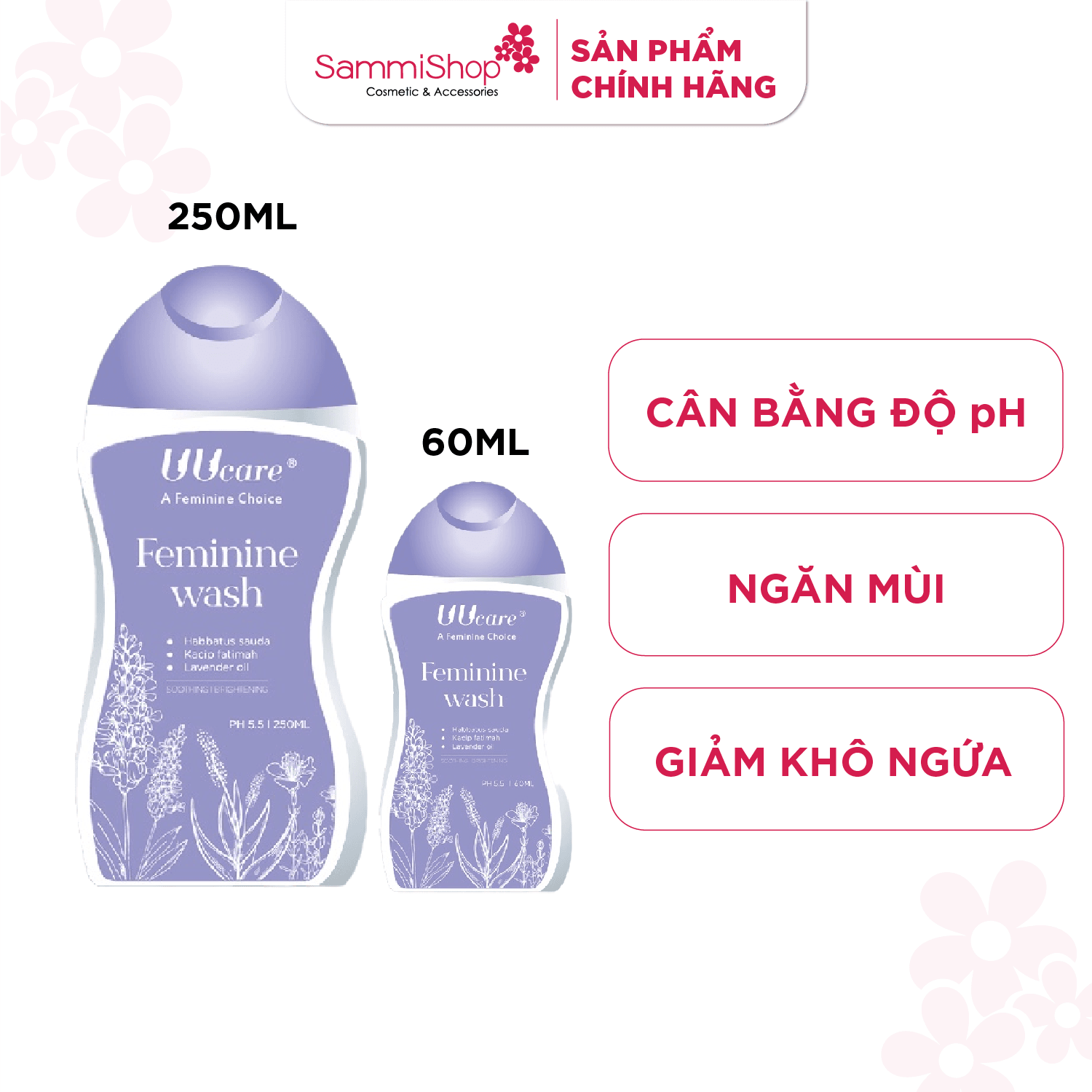 Uucare Feminine Wash Dung dịch vệ sinh phụ nữ 1