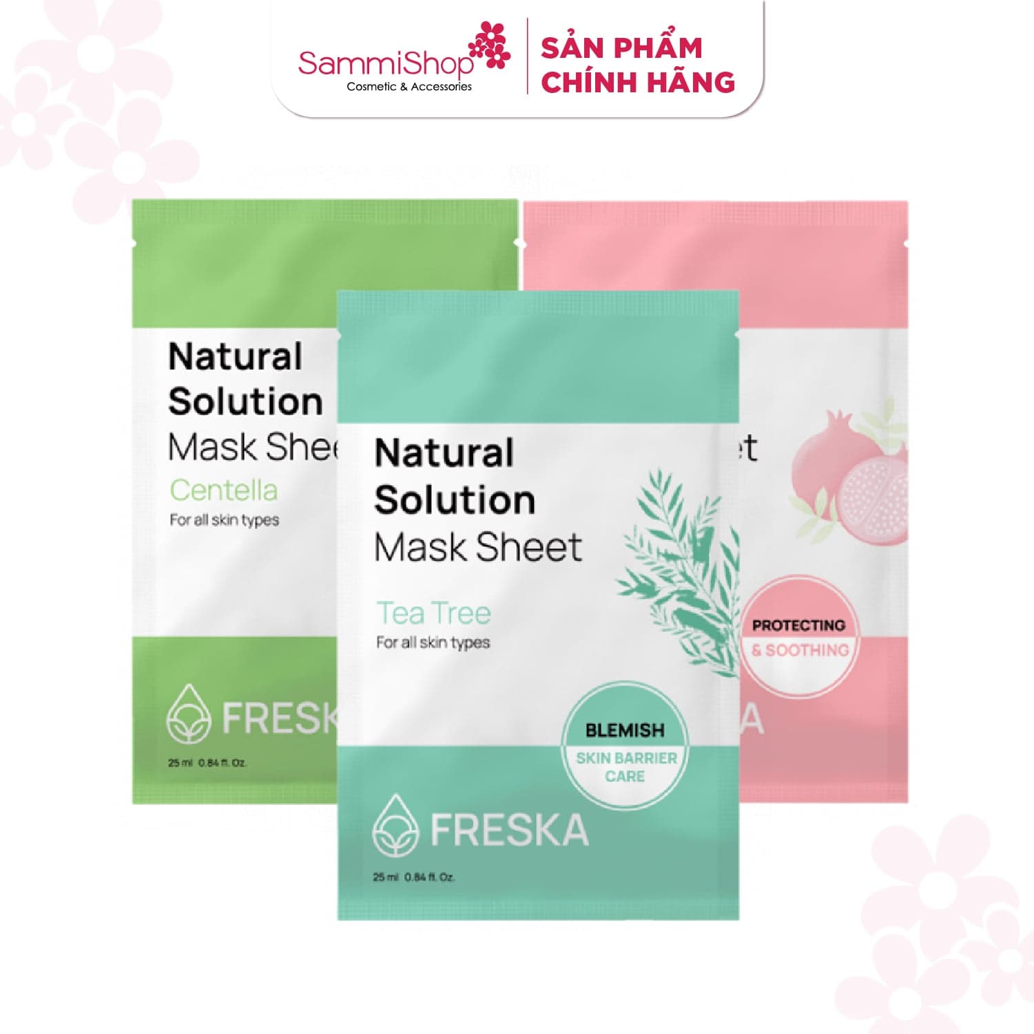 CB10 Combo 10 Freska Mặt nạ giấy Natural Solution Mask Sheet thumb 10
