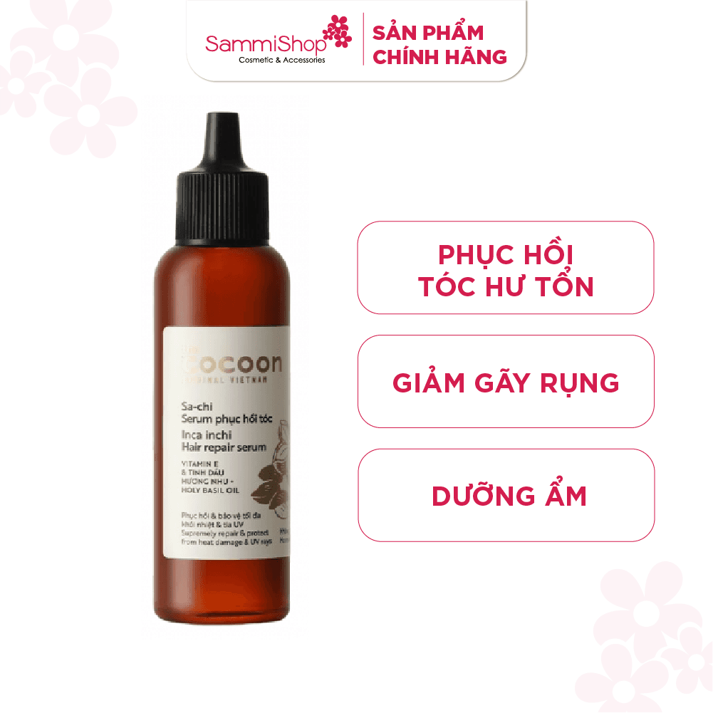 Cocoon Serum dầu Sachi phục hồi tóc hư tổn (70ml) thumb 1