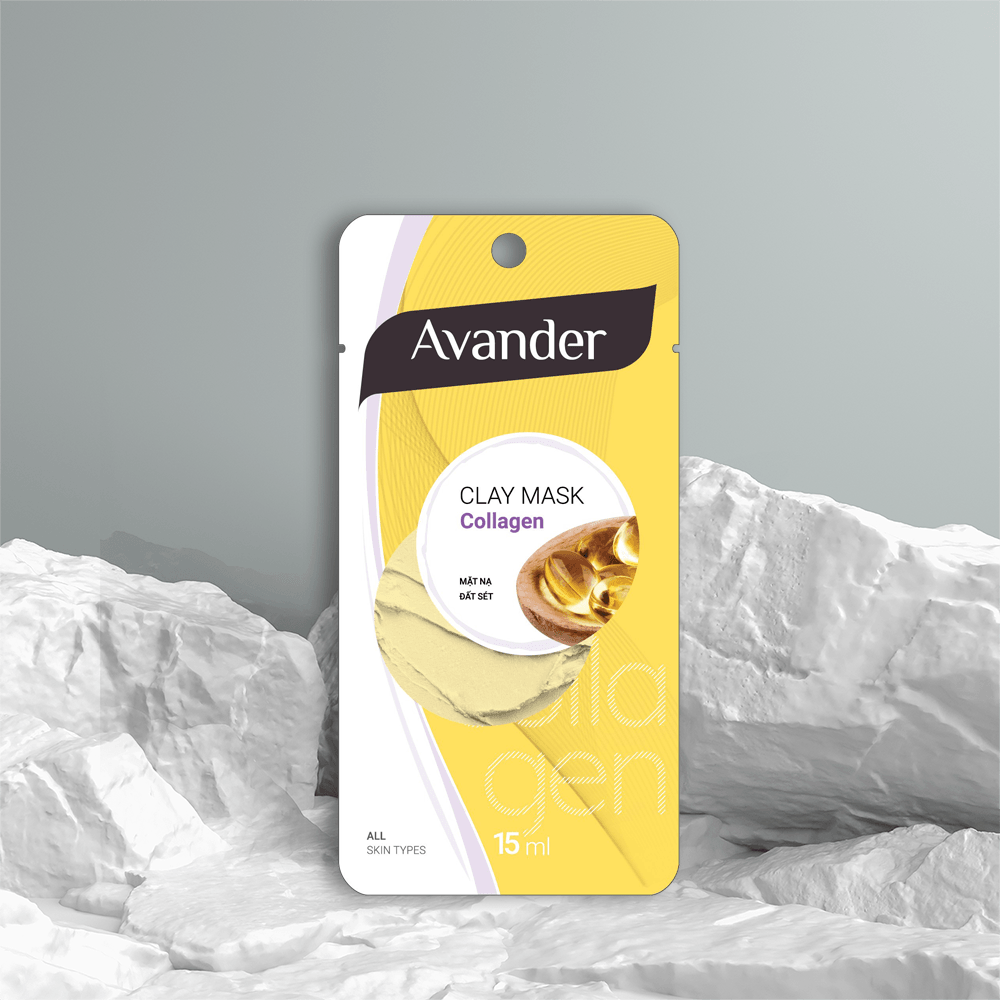 Avander Mặt nạ đất sét 15ml 4