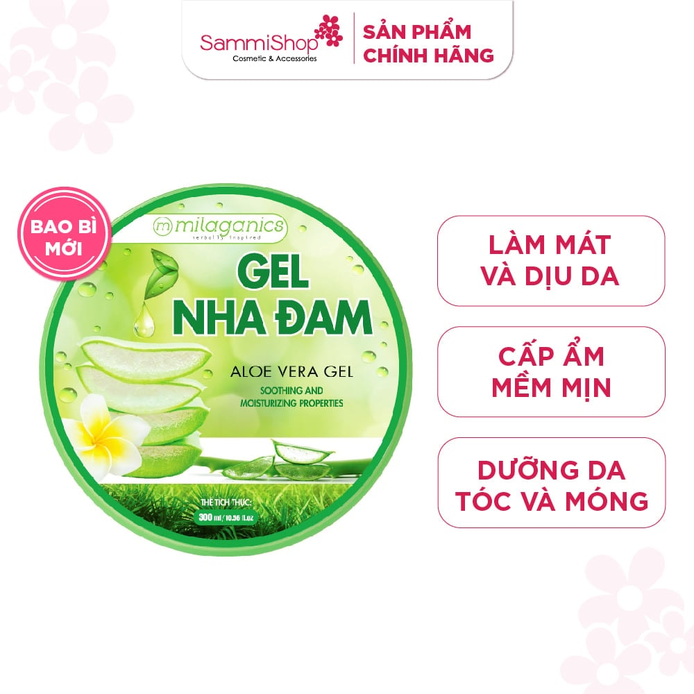 Gel Nha đam Milaganics 1