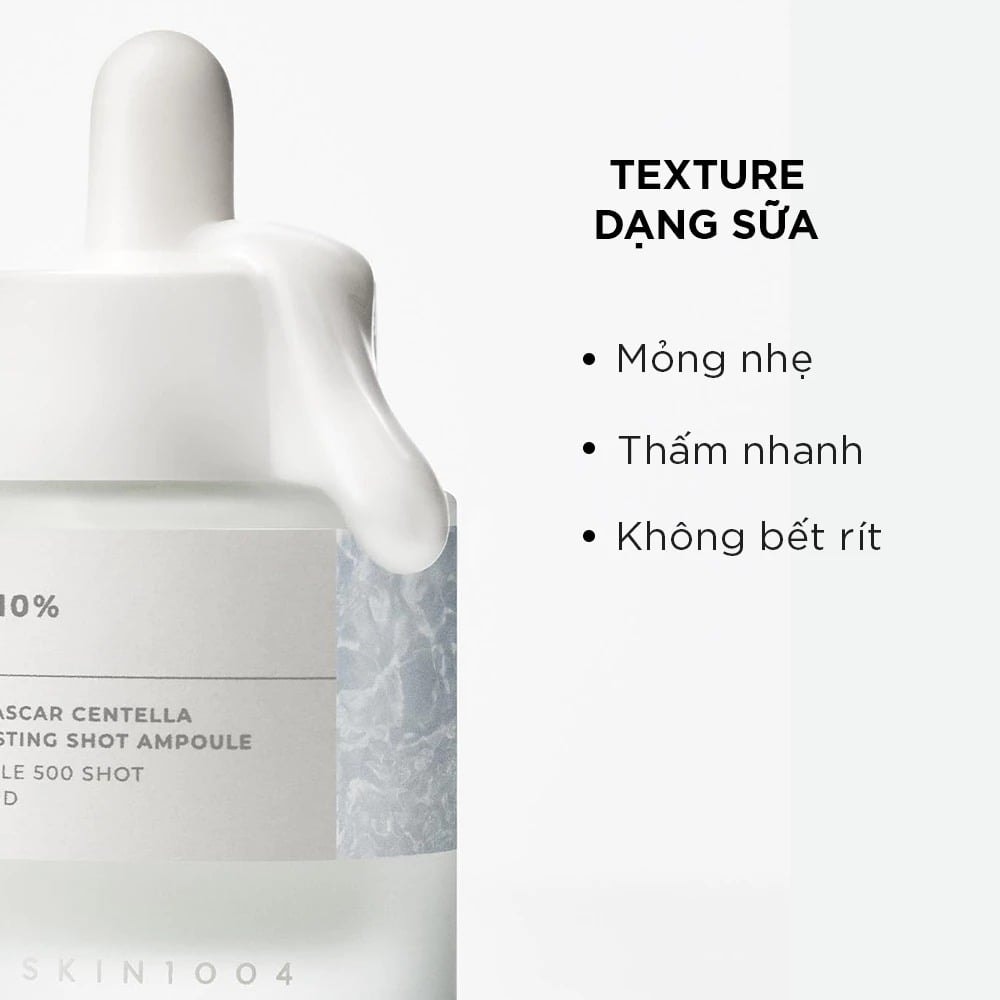 Skin1004 Tinh chất Madagascar Centella Matrixyl 10 Boosting Shot Ampoule 30ml 4