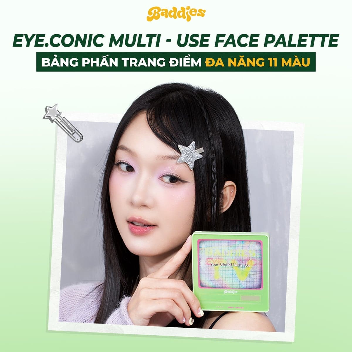 Baddies Bảng phấn mắt Multi-use Face Palette 13.1g thumb 2